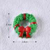 Santa Mini Christmas Claus Snowman Micro Landscape Miniatures Ornament Figurines