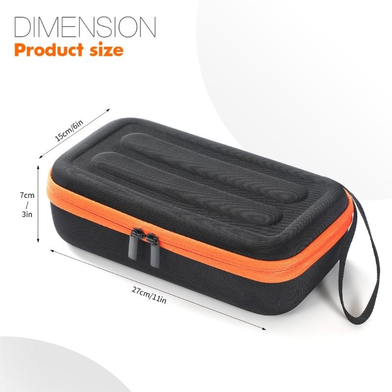 Water Resistant Travel Case For Portable Party Microphone With Carrying Handle Protections Carrying Bag