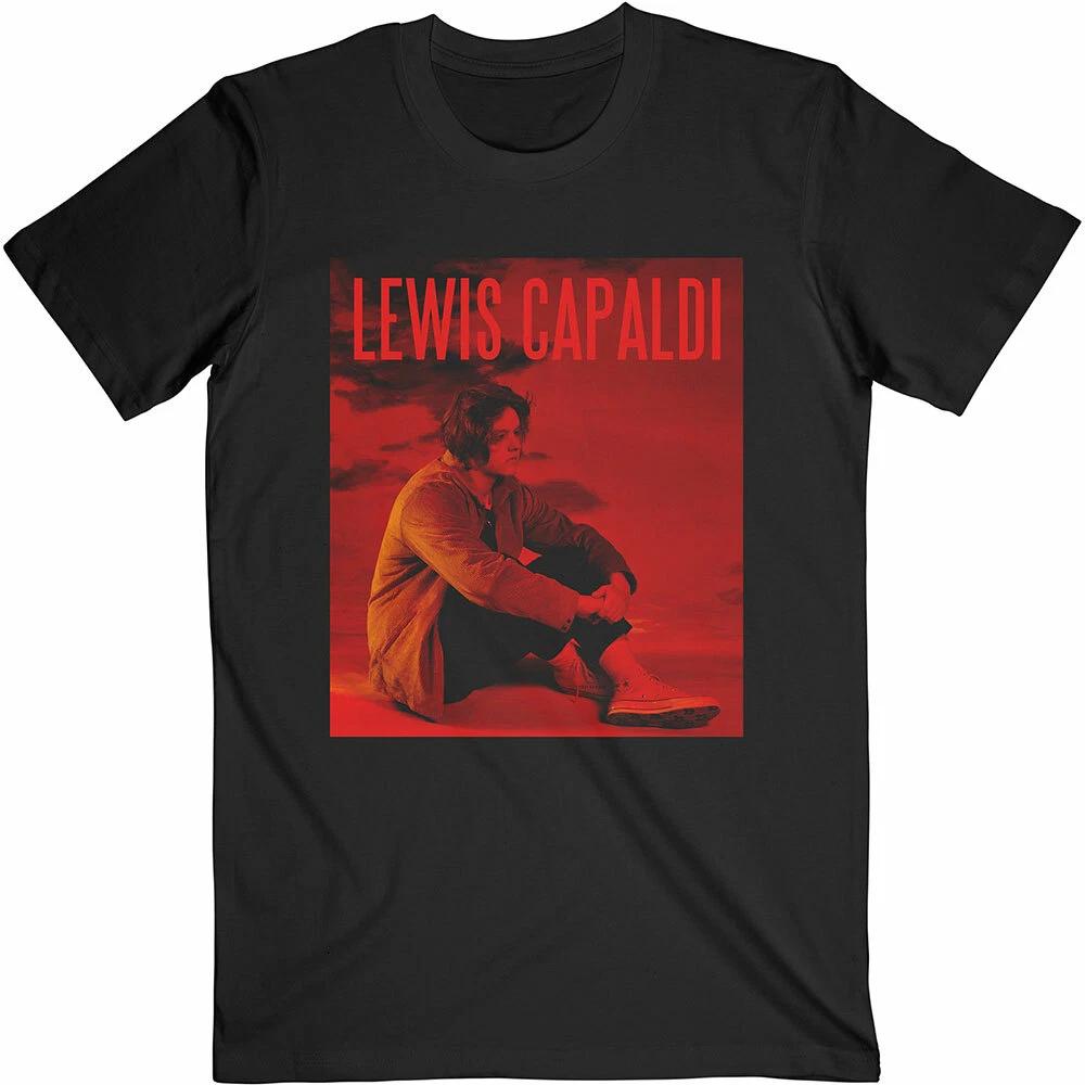 Official Lewis Capaldi Divinely Uninspired Unisexs Black T Shirt Classic Tee S