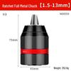 10/13mm Self-Locking Ratchet Drill Chuck Adapter for Electric Hammer Wrench