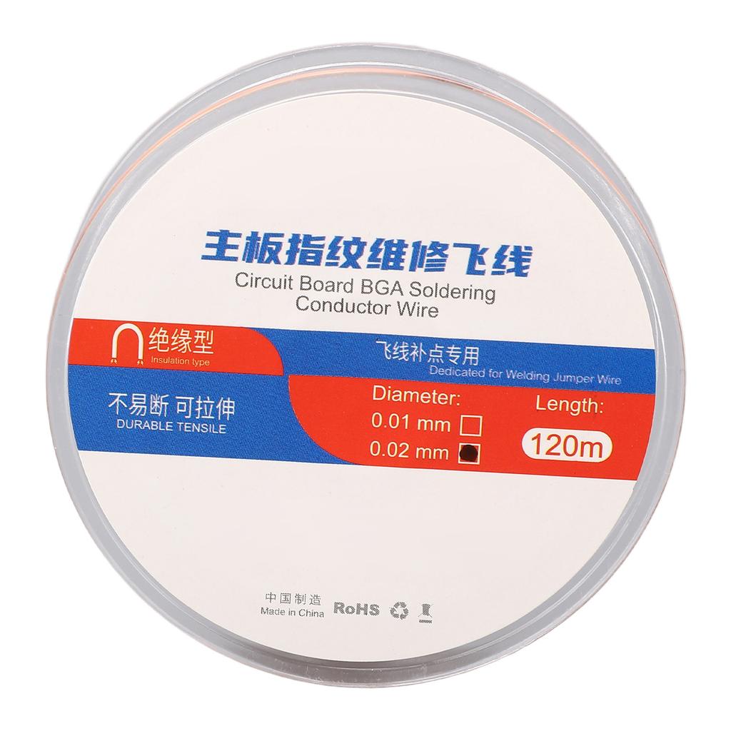 Phone Chip Conduction Wire 120m Insulated Cell Phone Motherboard Fingerprint   Wire