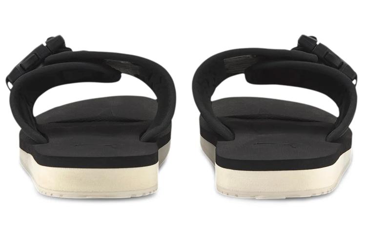Men's Sandals Puma Wilo Lux Sandal Nylon 'Black Whisper White'