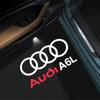 For Audi S S3 2PCS Led Car Door logo Welcome Light For Audi A4 B5 B6 B7 B8 B9 A1 A3 8V 8P 8L A6 C7 A5 A7 A8 Q3 Q5 Q7 TT S3 S6 Sline Quattro