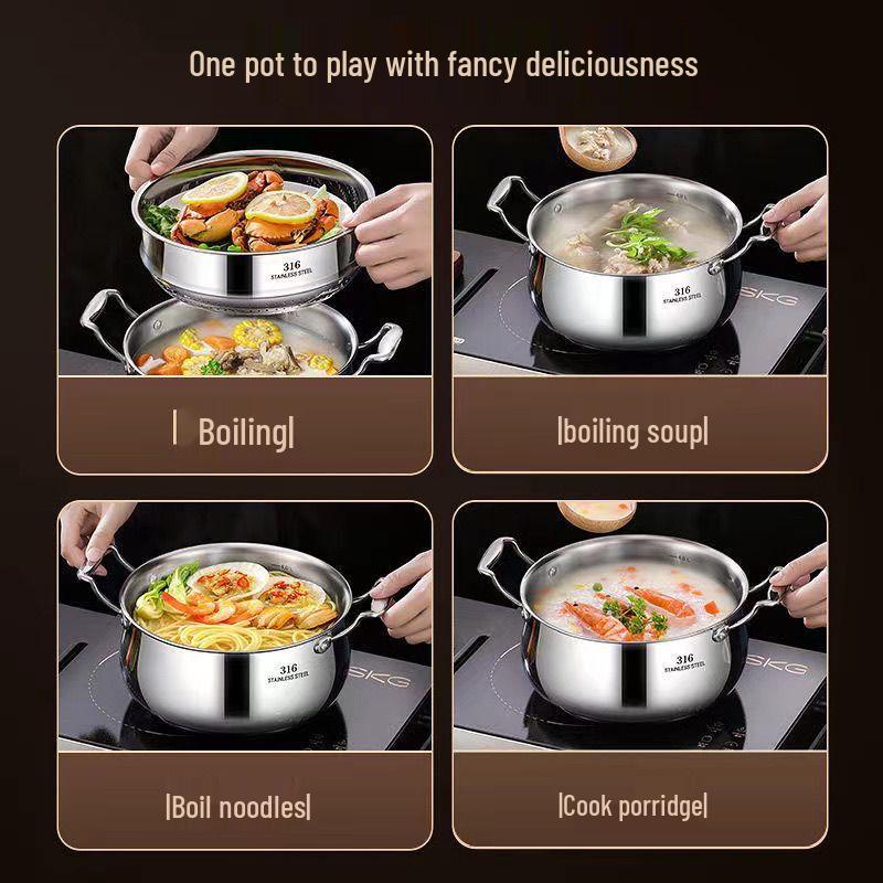 Wutuo Stainless Steel Multi-functional Pot
