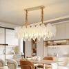 Modern Luxury Crystal Chandelier: Warm, Romantic Lighting for Living Room, Master Bedroom, or Children's Room