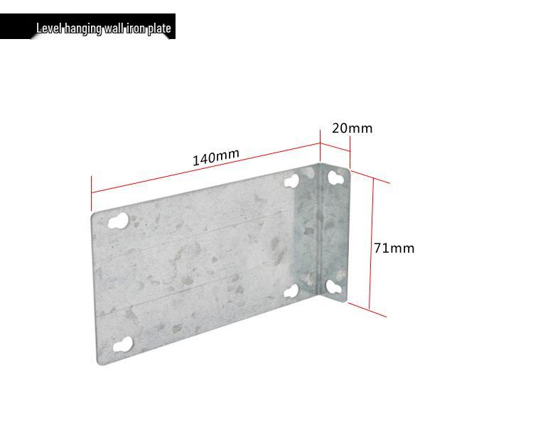 

L-Shaped Magnetic Multi-Functional Bracket: Diagonal Line Leveling & High Hanging Tool with 5/8 Interface