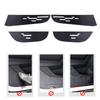 1Set/4 stücke Auto tür schutz film Carbon faser anti-kick-pads Auto styling Aufkleber Zubehör Für Toyota Rav4 2014 2015