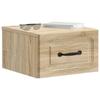 Wall Mounted Nightstand 2 pcs Sonoma Oak 34.5 x 33 x 20 cm