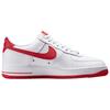 Nike Air Force 1 07 Lv8 Bequeme Passform Low-Top Sneaker Unisex-Sneaker Weiß Rot IR0952-101