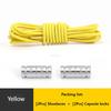 No Tie Shoe Laces Round Capsule Metal lock Elastic Shoelaces For Sneakers easy installation Lazy Shoes Lace Accessories