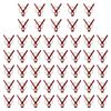 50Pcs Plant Grafting Clip Plastic Plants Graft Clips For Cucumber Watermelon Easy To Use  Anti-fall Clamp Gardening Tool