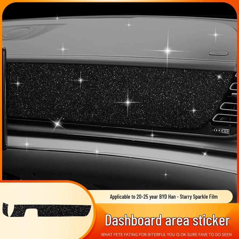 BYD Han 20-25 EV Interior Film: Central Control Sticker & Intelligent Driving Protection Decoration