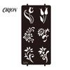 Wedding Henna Stencil Reusable Indian Tattoo Stencils, Mehndi Hand Painting Templates, Bohemian Style DIY Flower Pattern for Body Art, Festival Makeup