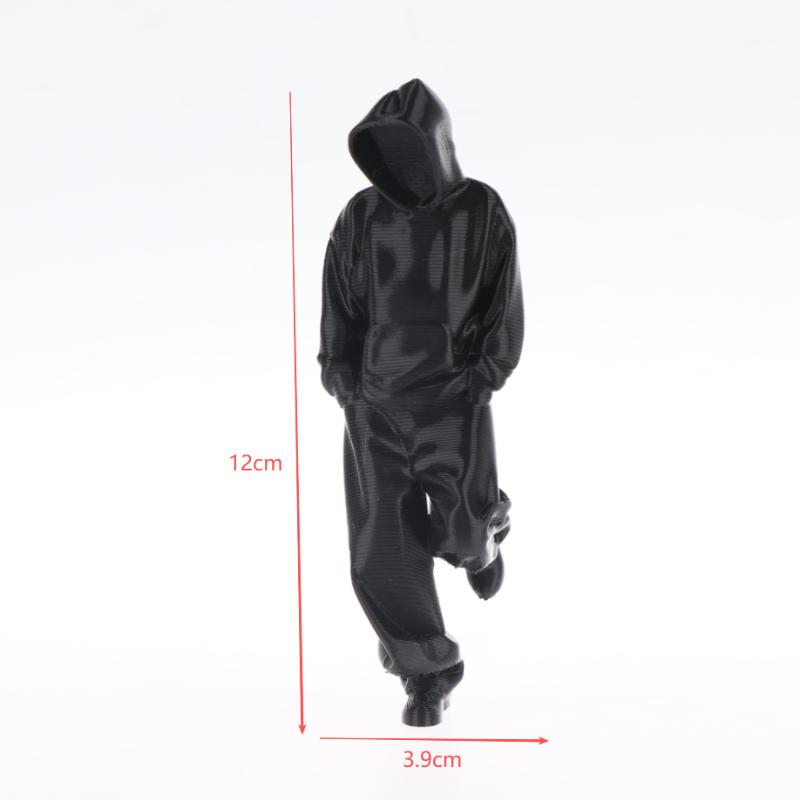 1/2 Stück 3D-gedruckte Figur des gesichtslosen Denkers, Heimdeko, Wohnzimmerdekoration, Bastelbedarf, Ornamente, Accessoires