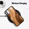 Natural Wood Texture For IPhone17 16 15 14 13 12 11 Plus Pro Max Plus Wireless Charger Phone Case