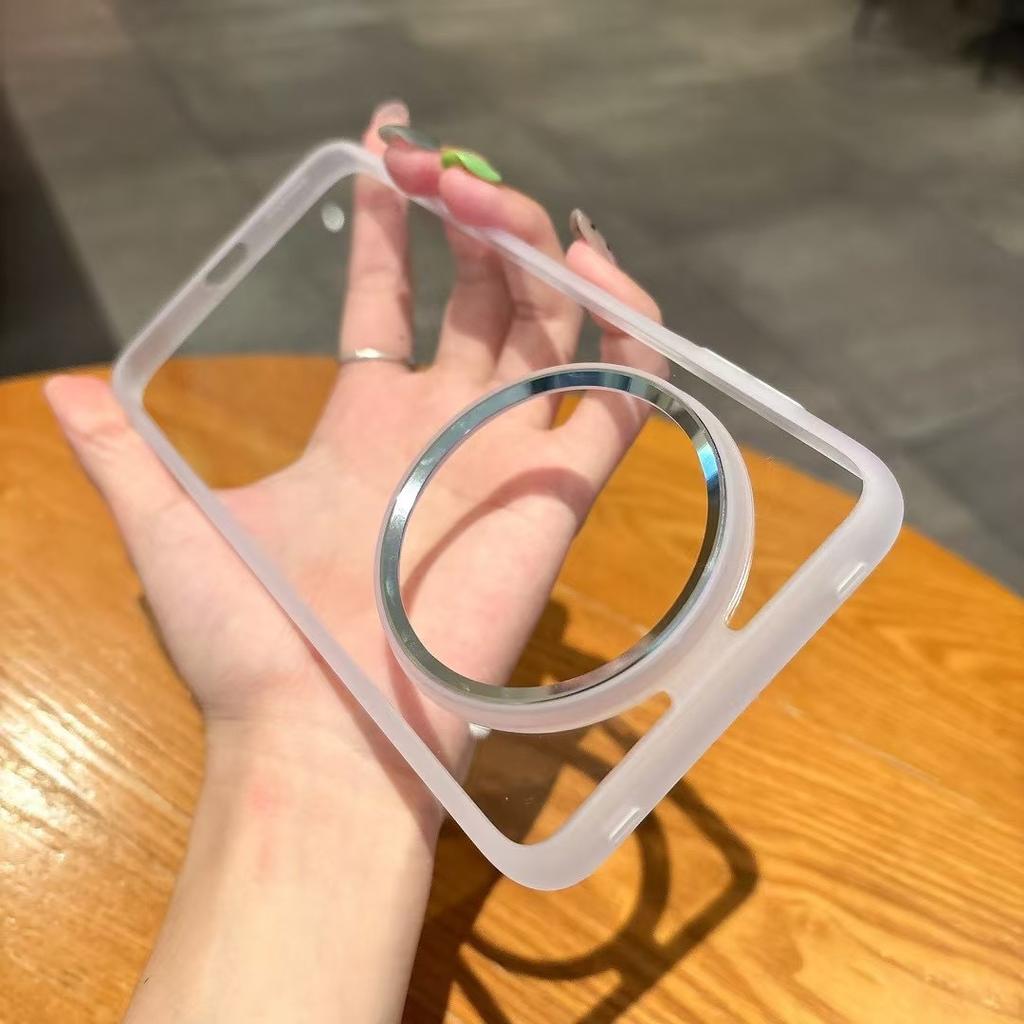 Golden Shield Eagle Eye Metal Camera Frame Clear Phone Case, Shockproof Cover for Huawei Mate80 Pro / Pura70 / Xiaomi 15 Pro