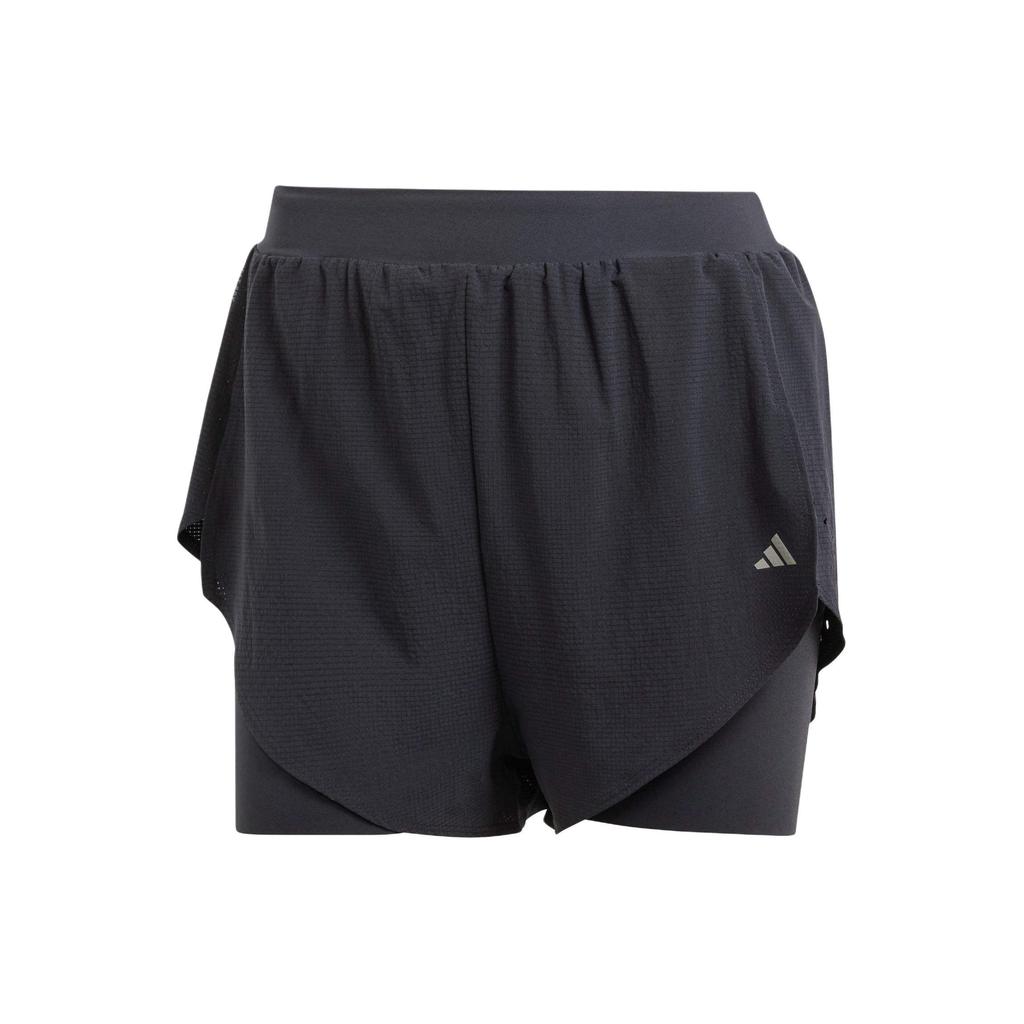 Adidas Designed For Training Heat.Rdy Hiit 2-In-1 Shorts Women Bottoms Black IM8178