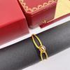 Three-Color Hand-Woven Red Rope Bracelet: Lucky Valentine's Gift for Couples.