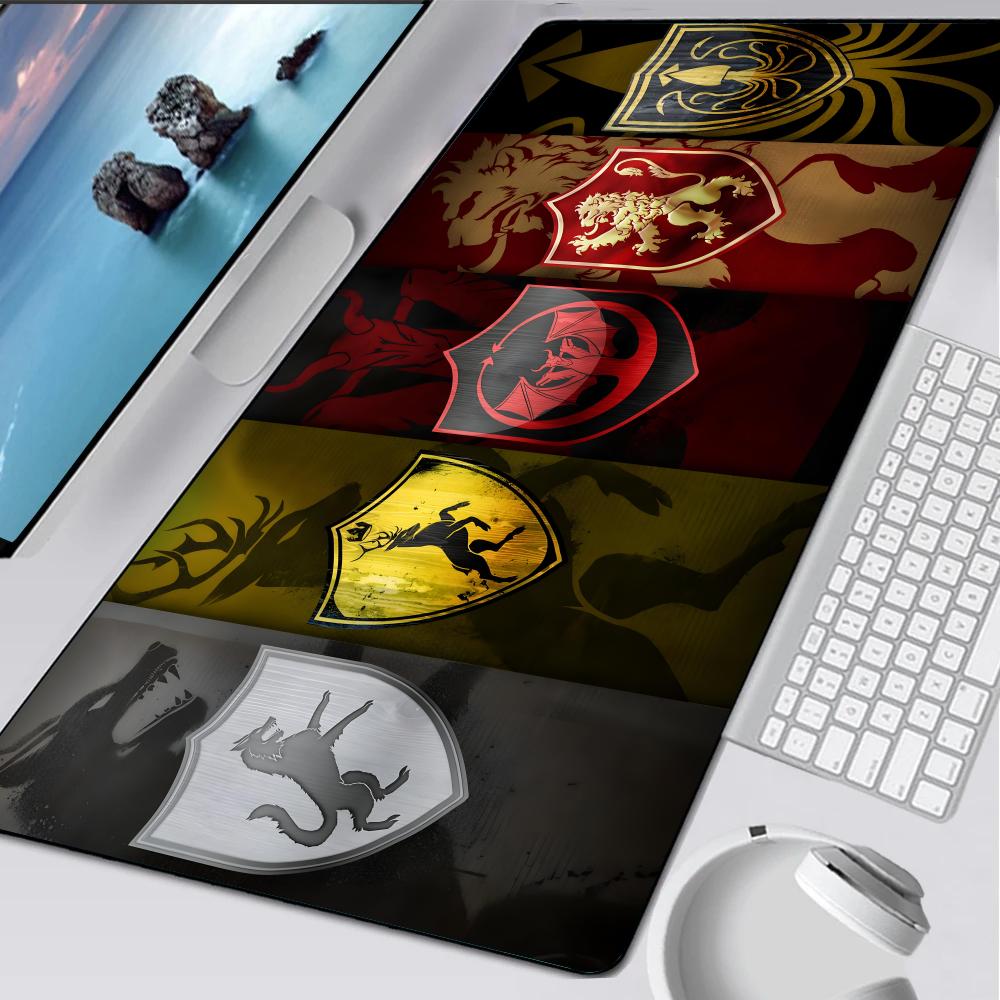 

Game Of T-Thrones Mouse Pad Rubber Mat Laptop Xxl Mousepad Notebook Gamer Computer Table Gaming Accessories 600x300x2mm