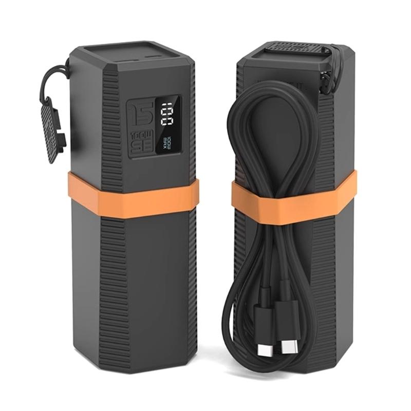 Soft Case Cover Lightweight for 15SE Power Supply Battery Pack Shockproof Silicone Skin for Power Adapter Case