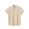 Comfortable Short Sleeve Polo Shirt Women Tops Cloud-Gray 162536101-6