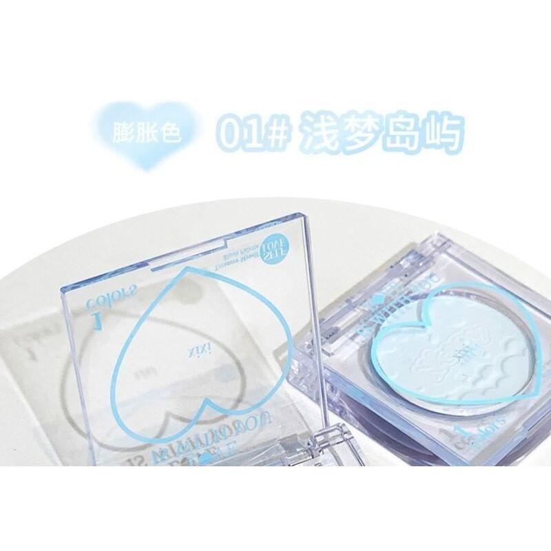 xixi - Peach Heart Monochrome Cheek Blusher - 1-3