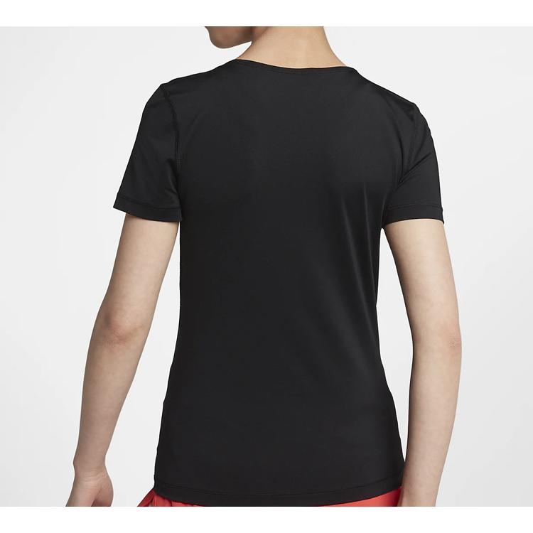 New Nike T Shirts Women's Black AO9952-010