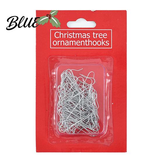 Christmas Tree Accessory Festive Hangers Hooks Metal Pcs Ornament Kit 100 S-Shaped Hangers Hooks