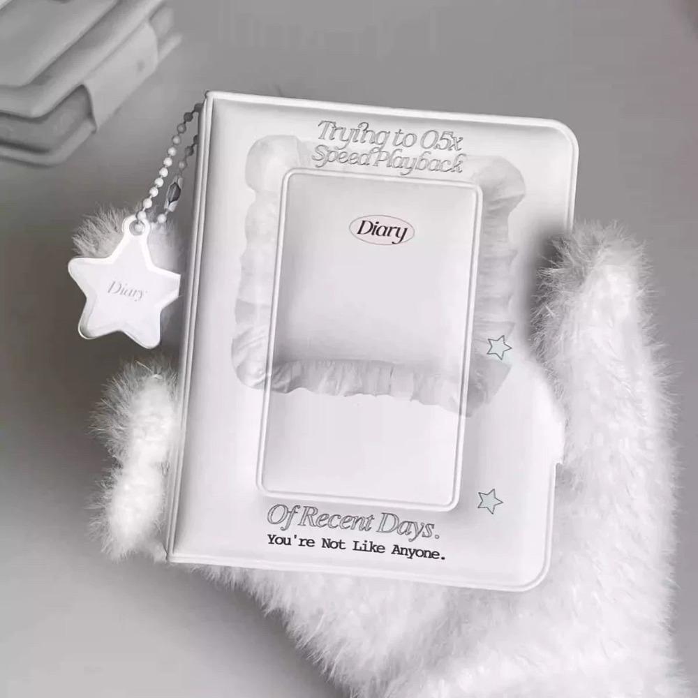 Creative 3 inch Kpop Album 32 Pockets Mini Photocard Holder Gift Cartoon Idol Photo Holder