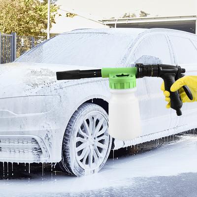 Schaumlanze Auto Waschen Kit 100ml Flüssig Schaum Sprüher Einstellbar 4500PSI Schaum Sprüh Kanne Wasser Schaum Kanne Auto Wasch Zubehör