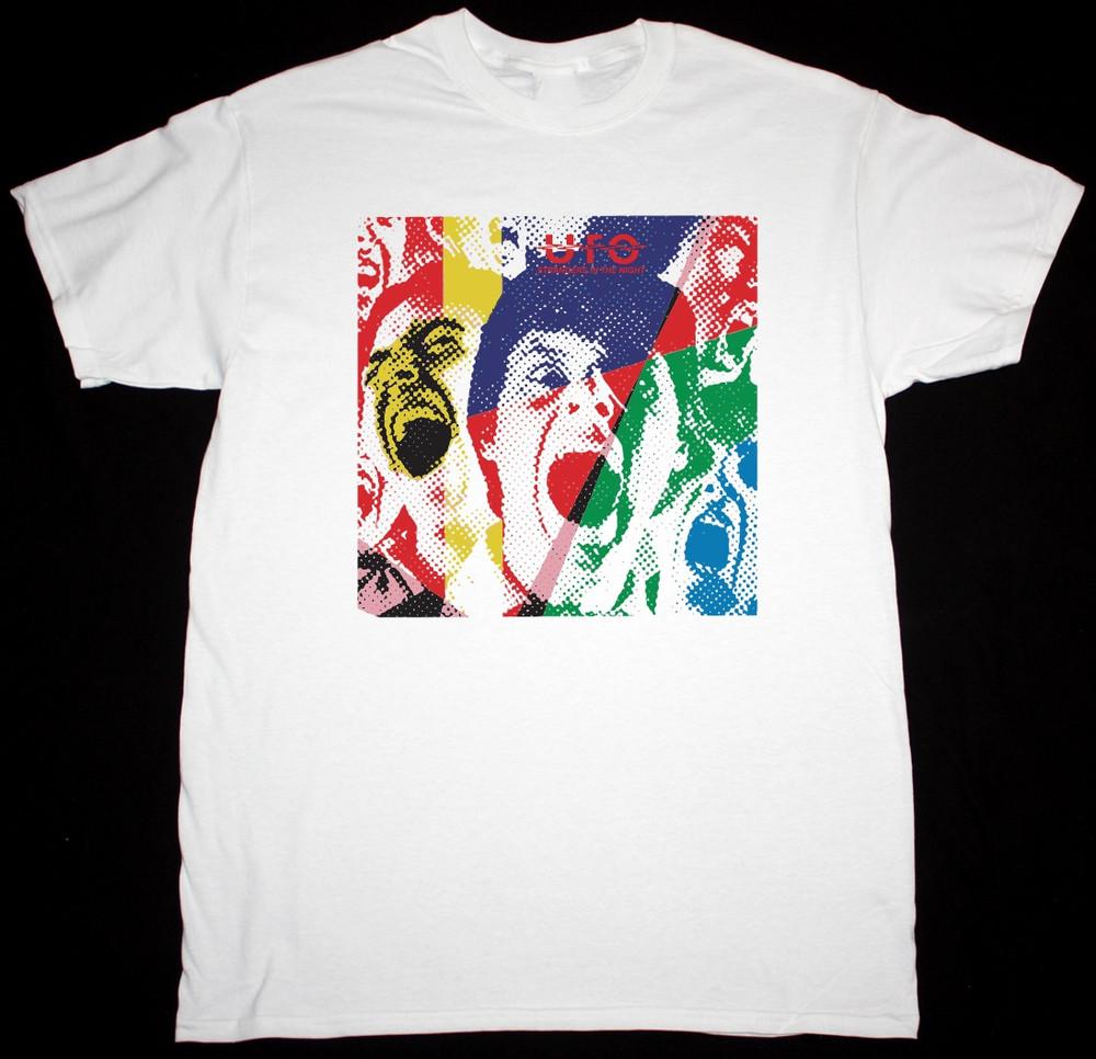 

UFO prog STRANGERS IN THE NIGHT T Shirt Full Size S-5XL Unisex T-Shirt XL