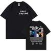 Rapper Cruz Cafune Album Merch Tshirt Harajuku Hip Hop Clothing Short Sleeve T Shirts Men Women Casual Fashion Cotton Tshirts