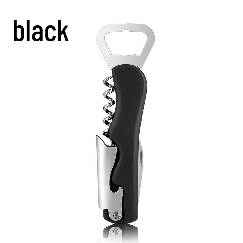 

Креативная многофункциональная открывалка для бутылок и банок для пива и вина чёрный