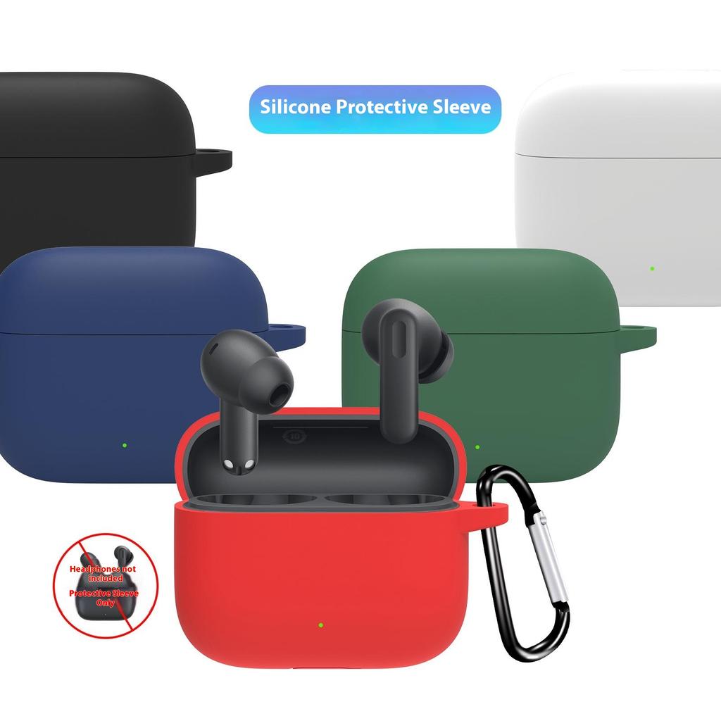 For Oppo Enco Air4i Protective Case Bluetooth-Compatible Earphones Silicone Cover with Hook