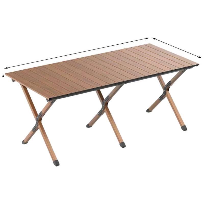 Tragbares Outdoor-Klapp-Campingtisch- und Stuhlset