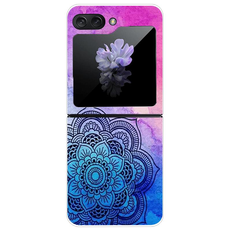 Clear Phone Case For Samsung Galaxy Z Flip7 Fashion Hard PC Silicone Cover For Galaxy Z Flip 7 5G ZFlip7 Transparent Protector