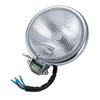 Motorcycle Headlight High Brightness Waterproofing Thickened Metal Shell Retro Motorcycle Front Lamp Electroplated and