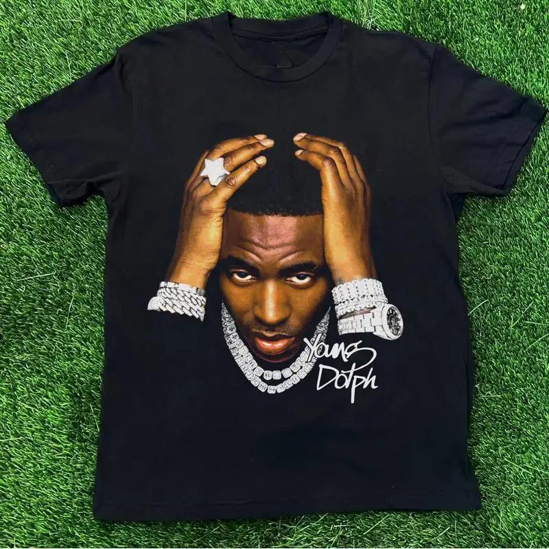 Young Dolph Big Face Signed Black All Size gifT T Shirt