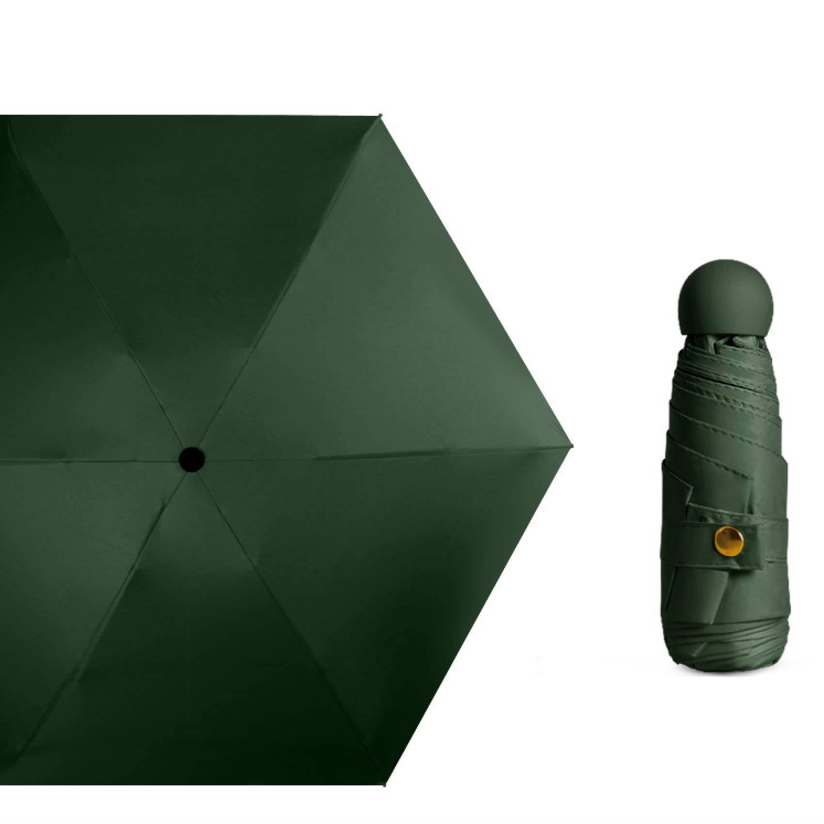 

Compact 17cm Folding Parasol for Ultra UV Suitable for Sun and Light Glass 6 Sun Folding Windproof and Manual Includes Storage Perfect as a Day Gift