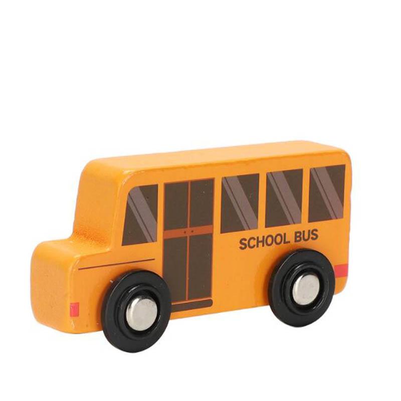 Giocattoli Trenino di Legno Camion dei Pompieri Auto della Polizia Ambulanza Compatibile Pista del Trenino Thomas Giocattoli di Legno Per Bambini