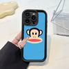 Fashion Logo P-Paul F-Frank Phone Case For IPhone 17 16 15 14 Plus 13 12 11 Pro Max Silicone Cover
