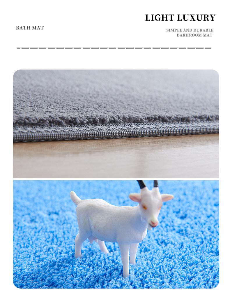 Non-Slip Absorbent Bathroom and Kitchen Mat