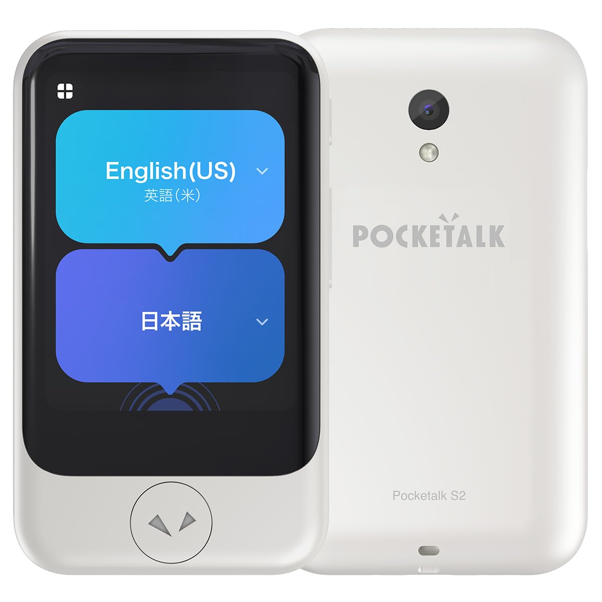 

POCKETALK Pocketalk S2 White PTS2-W with 2-Year Global Communication and 1-Year Manufacturer s Warranty (Interpreter, Voice Interpreter, Camera Transl