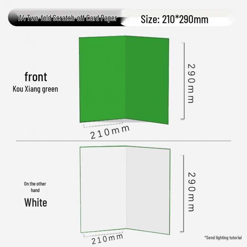 A3 Foldable Photography Reflector Fill Light Board - Black, White, Silver Card
