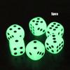5Pcs Hot Sale Bright Light 14mm 6 Sided Luminous Game Dices Drinking Tool Noctilucent Dice Cubes