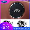 Car Sticker 3D Harman/Kardon Hi-fi Speaker Stereo Speaker Aluminum Badge Emblem Sticker For Ford Focus 2 3 1 MK2 MK3 MK1 Fusion