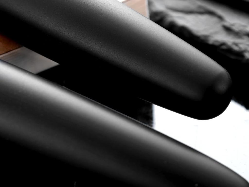 WANCHER DREAM PEN True Ebonite Matte Black Cigar Shape Fountain Pen Extra Fine (EF (Gold Plated))