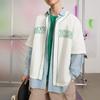 Converse Baseball Jersey Shirt Asia Sizing 'White' Men's 10027220-A01