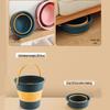 Portable Folding Water Bucket: Large Laundry, Car Trash, Wash & Fishing Use