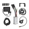 15A Electric Bike Controller Kit Waterproof LCD8S Meter 1 to 2 Wire Bicycle Modified Kit for 250W 350W Brushless Motor